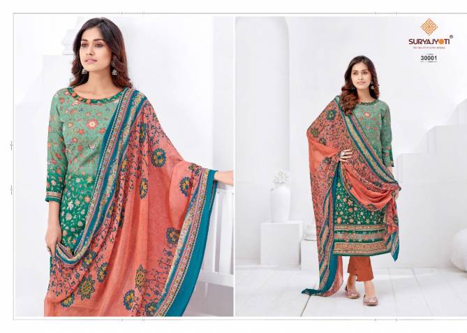 Suryajyoti Naishaa 30 Casual Daily Wear Cotton Designer Dress Material